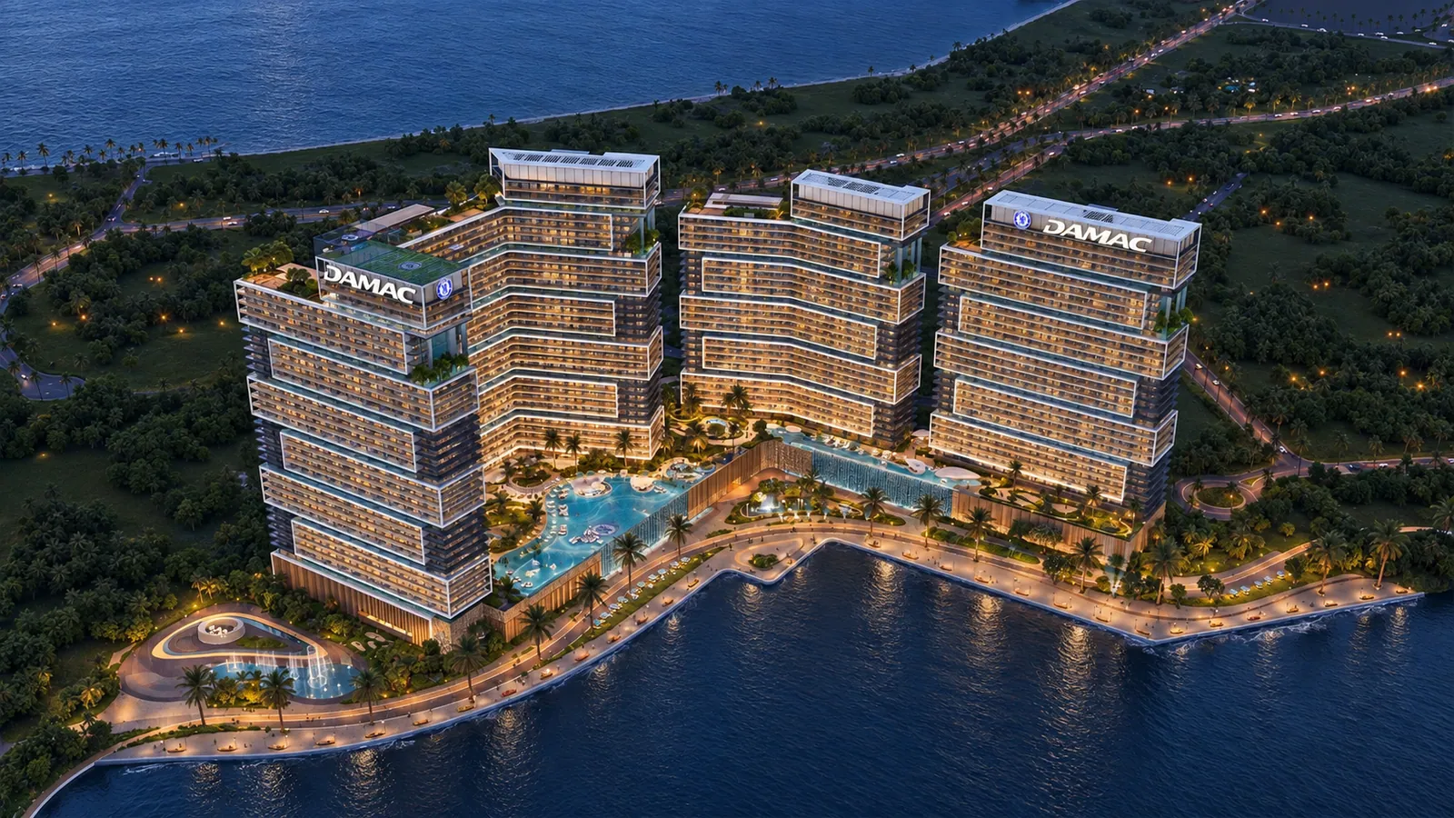 Chelsea Residences, vizualizare de prezentare prelucrată cu AI după o randare DAMAC